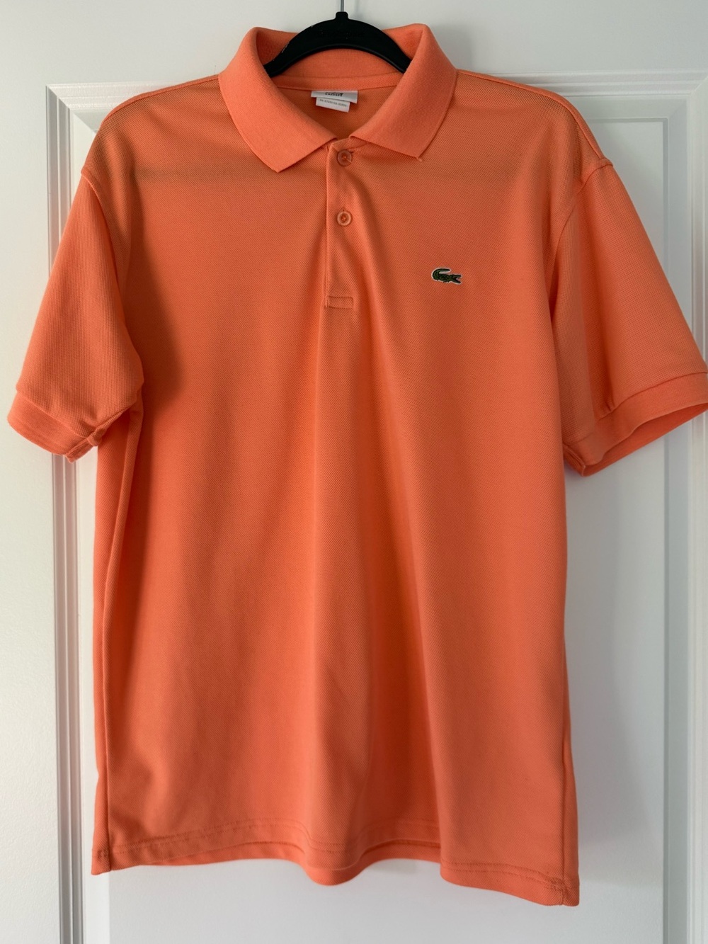 Lacoste Men's Polo Shirt in Coral Orange